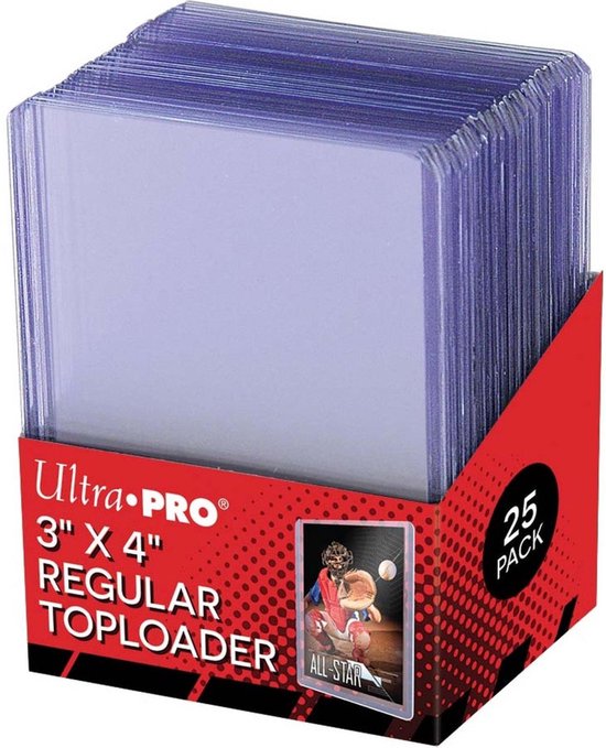 Ultra PRO: 3x4 Regular Toploaders 25ct